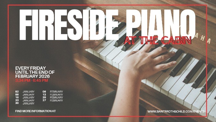 Fireside Piano at The Cabin