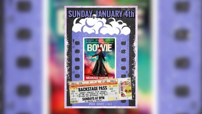 BACKSTAGE PASS: David Bowie