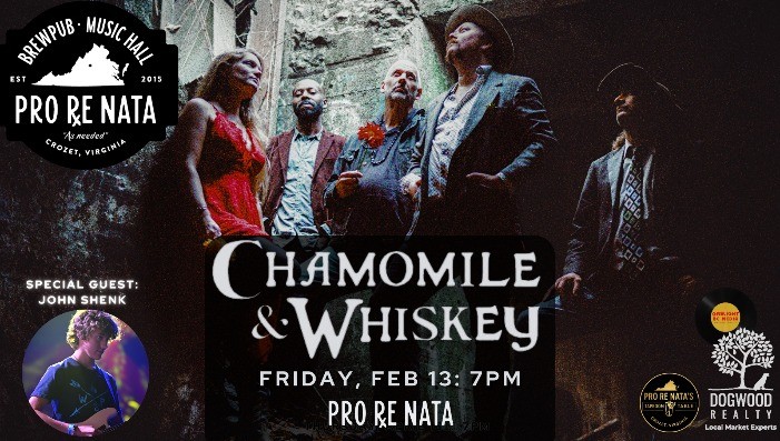 Chamomile & Whiskey w/ John Shenk @ Pro Re Nata