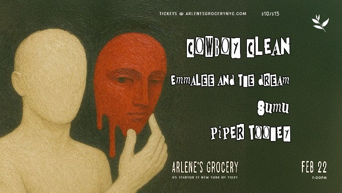 Cowboy Clean / EmmaLee And The Dream / Sumu / Piper Toohey