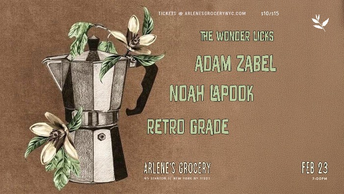 The Wonder Licks / Adam Zabel / Noah LaPook / retro grade
