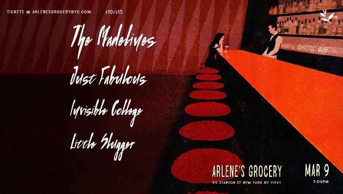 The Madelines / Just Fabulous / Invisible College / Little Slugger