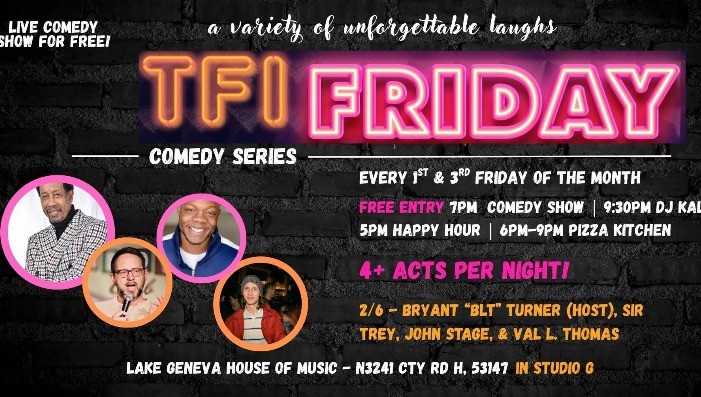 TFI COMEDY SERIES - LIVE w/ host BRYANT TURNER - FREE ENTRY!