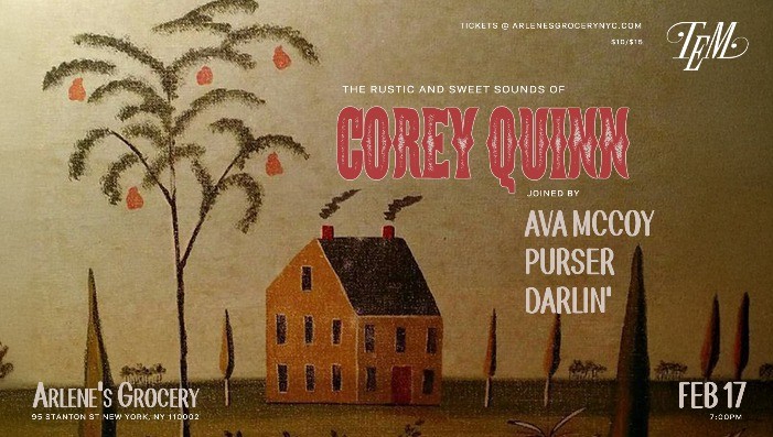 Corey Quinn, Ava McCoy, Purser, DARLIN'