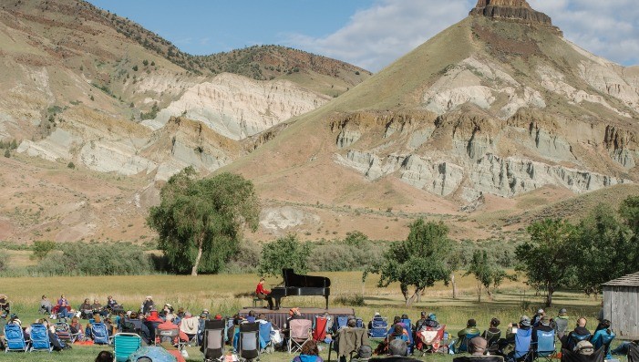 IN A LANDSCAPE:  Cant Ranch at John Day Fossil Beds National Monument