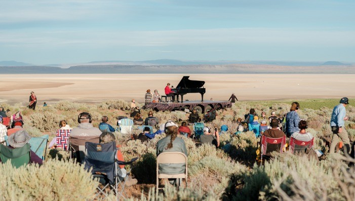 IN A LANDSCAPE:  Alvord Desert