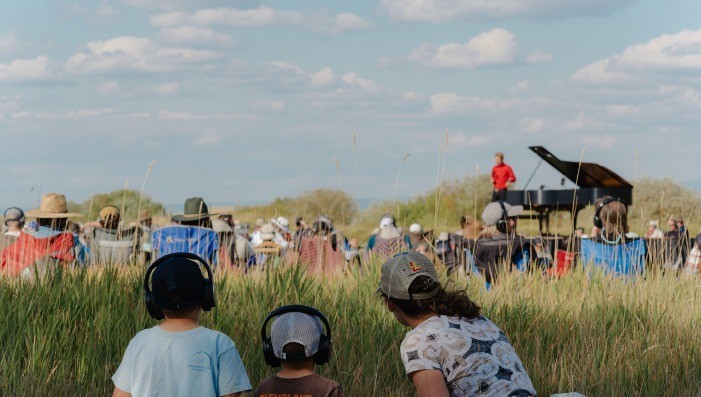 IN A LANDSCAPE:  Six Springs Ranch
