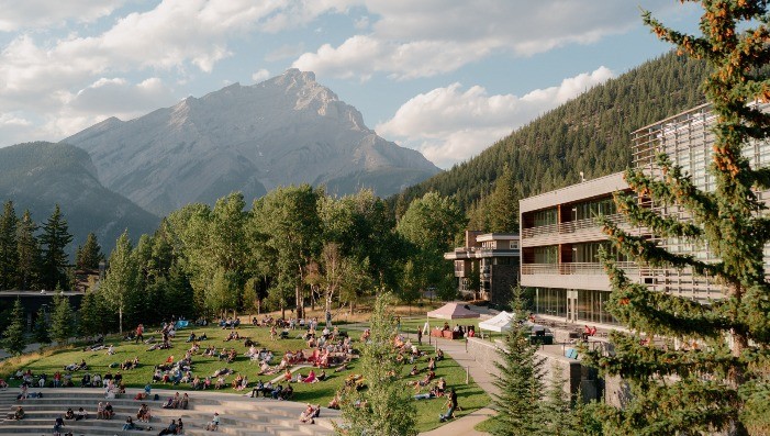 IN A LANDSCAPE:  Banff Center for Arts & Creativity