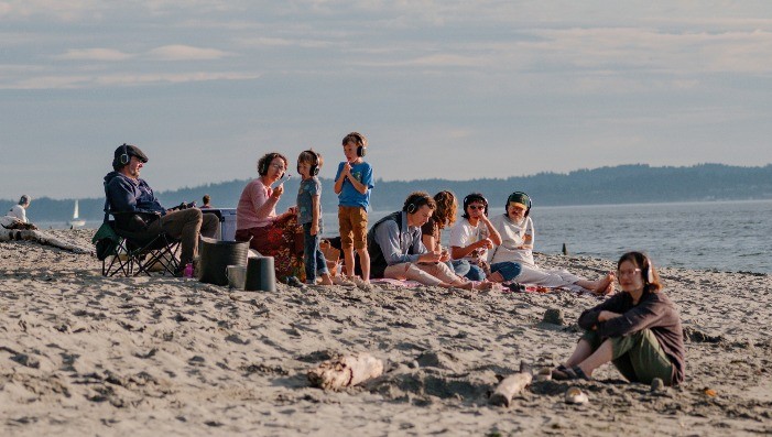 IN A LANDSCAPE:  Golden Gardens Park