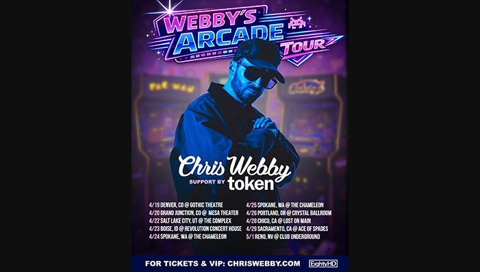 Chris Webby’s Arcade Tour @  Mesa Theater