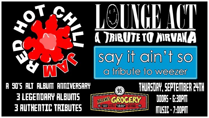 Lounge Act, Red Hot Chili Jam, & Say It Ain't So