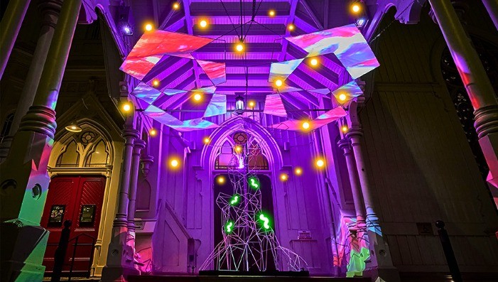 Porch/Light Dance Party