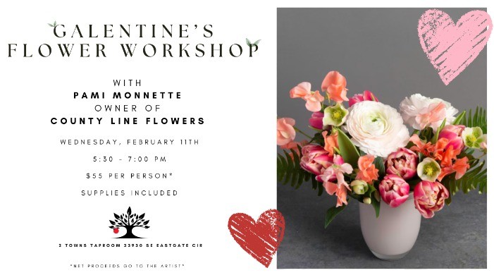 Galentine's Flower Workshop