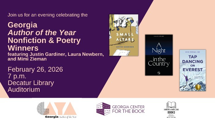 Georgia Author of the Year Nonfiction & Poetry Winners