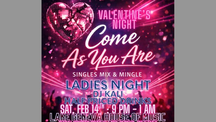 VALENTINE'S NIGHT : COME AS YOU ARE! Singles Mix & Mingle