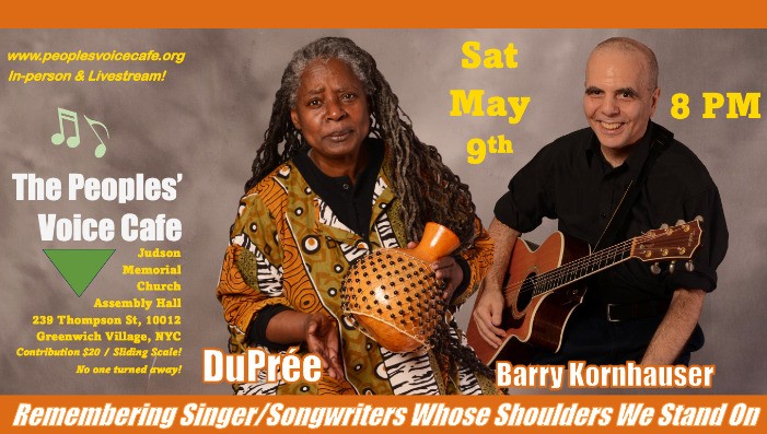 DuPrée and Kornhauser (IN PERSON)