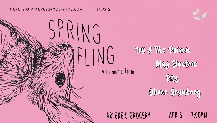 Ivy and The Poison / Mag Electric / Ritz / Oliver Grynberg