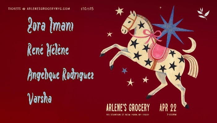 Zora Imani / René Hélène / Angelique Rodriguez / Varsha