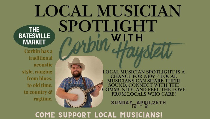 Local Musician Spotlight! with Corbin Hayslett