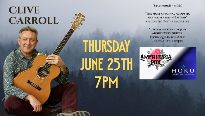 Clive Carroll-Fingerstyle Guitarist from the U.K.