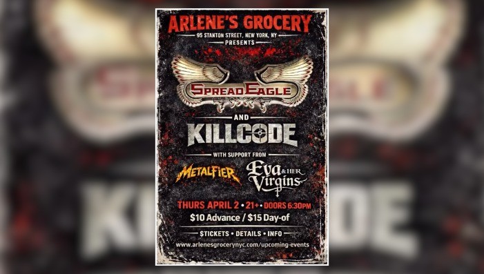 Spread Eagle, Killcode, Metalfier, Eva & Her Virgins