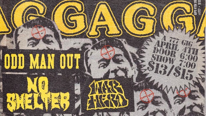 GAG, NO SHELTER, ODD MAN OUT, WAR HERO