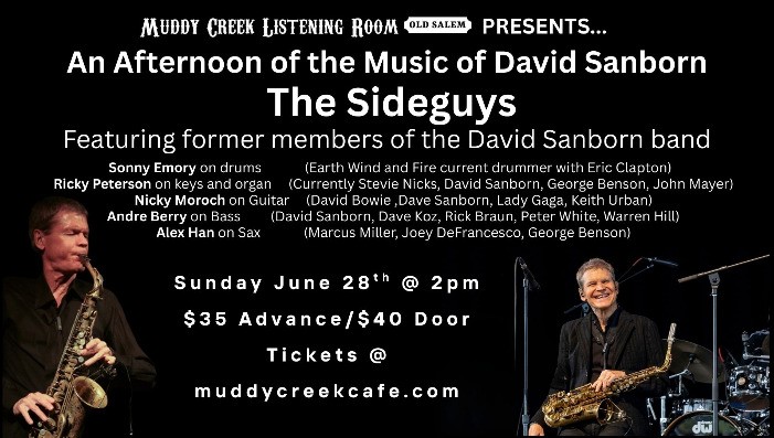 The Sideguys - An Afternoon of the Music of David Sanborn