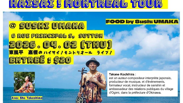 Haisai! Montreal tour @ UMAKA