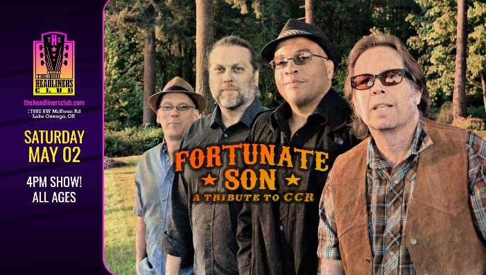 Fortunate Son - The music of CCR - All Ages Matinee !!!