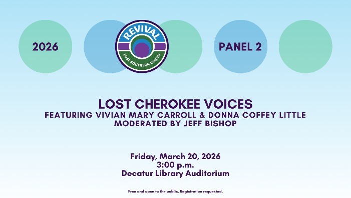 Panel 2 - Revival: Lost Southern Voices 2026