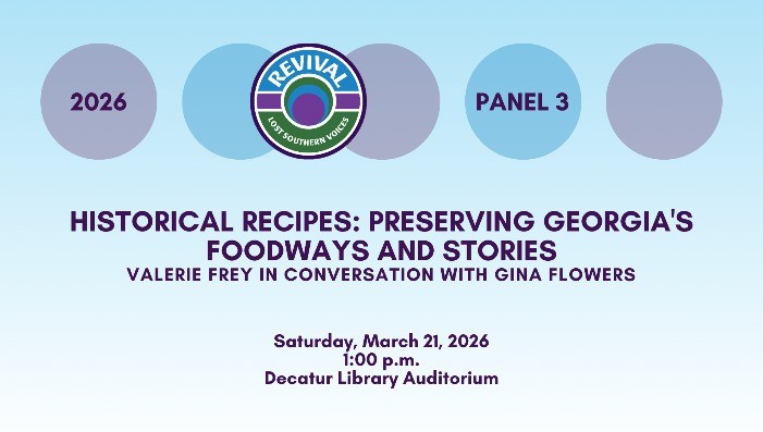 Panel 3 - Revival: Lost Southern Voices 2026