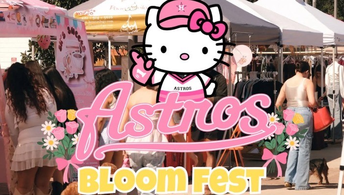 Astros + Hello Kitty Bloom Fest
