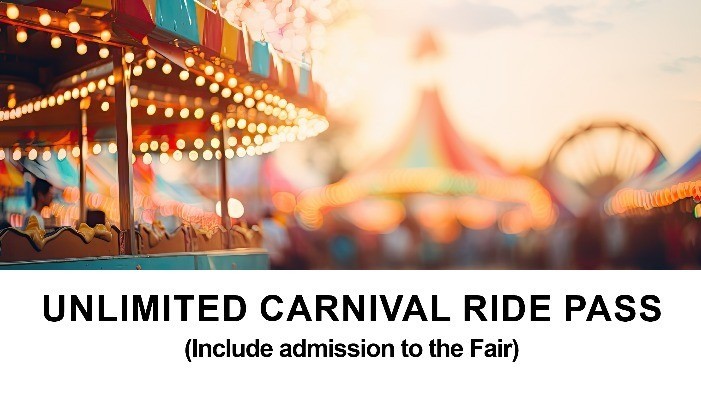 2026 PRE-SALE CARNIVAL INCLUDES GROUNDS ADMISSION FRI 7/24-SUN 8/2