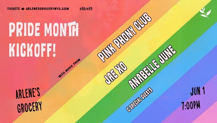 Pink Phony Club / Jae XO / Anabelle June / TBD