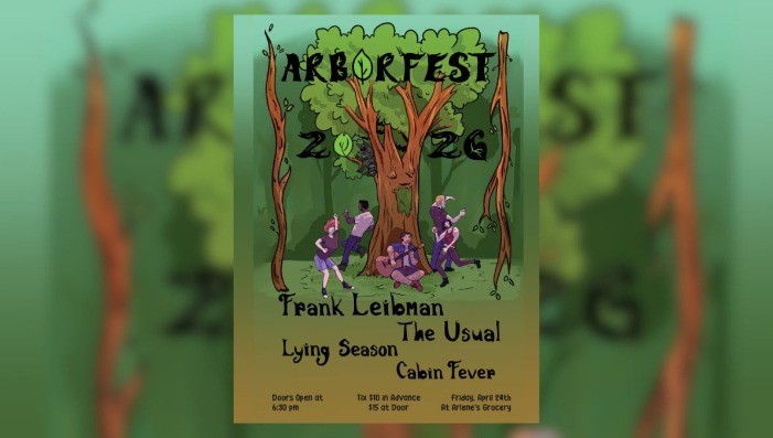 Arborfest 2026: Cabin Fever, Lying Season, The Usual, Frank Leibman