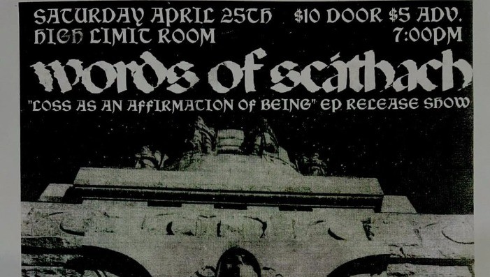 Words of Scáthach EP Release Show