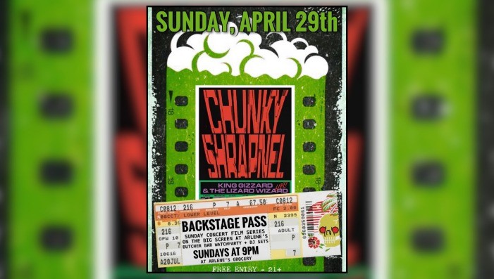 BACKSTAGE PASS: King Gizzard & The Lizard Wizard - Chunky Shrapnel