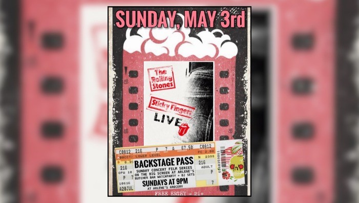 BACKSTAGE PASS: The Rolling Stones - Sticky Fingers Live