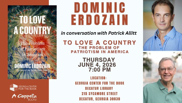 To Love a Country: Dominic Erdozain with Patrick Allitt