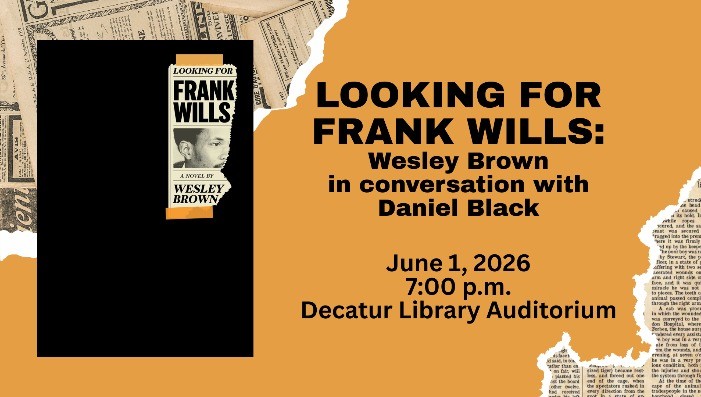 Looking for Frank Wills: Wesley Brown in conversation with Daniel Black