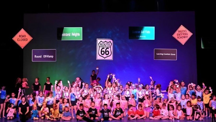 "Seasons of Wonder" Coastal Fitness Tumbling Spring Show