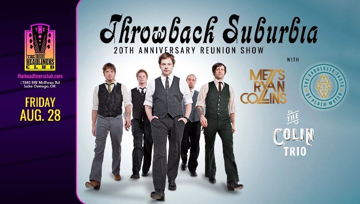 MRC + Colin Trio + The Exquisite Taste of Plain Water + Throwback Suburbia