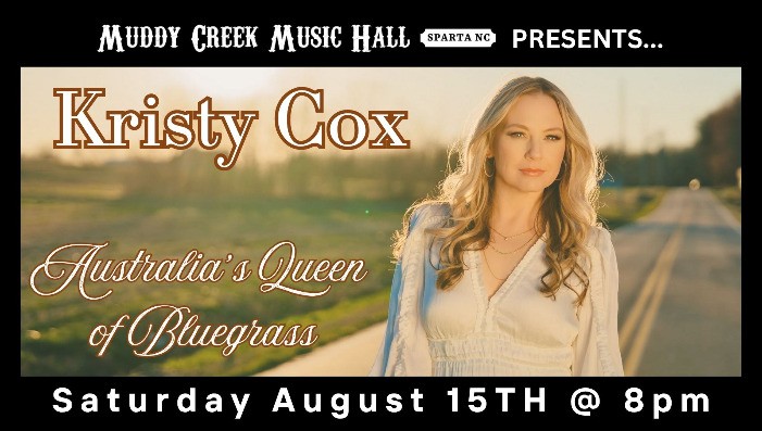 Kristy Cox - Australia’s Queen  of Bluegrass