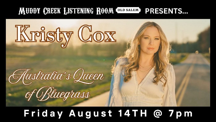 Kristy Cox - Australia’s Queen  of Bluegrass