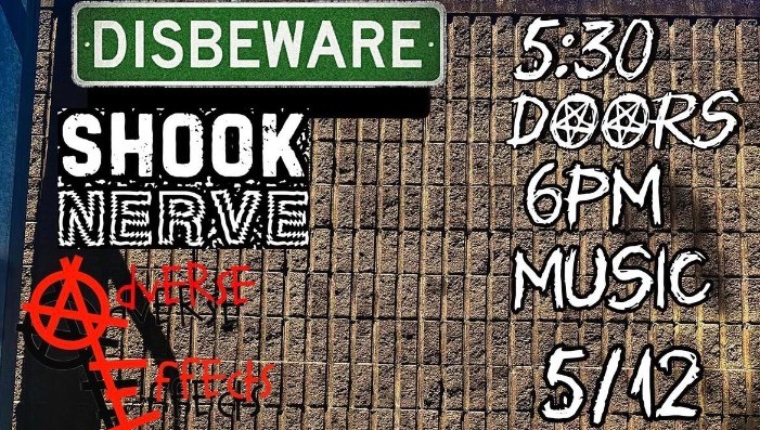 Disbeware, Shook Nerve, Adverse Effects, The Cry Wolves