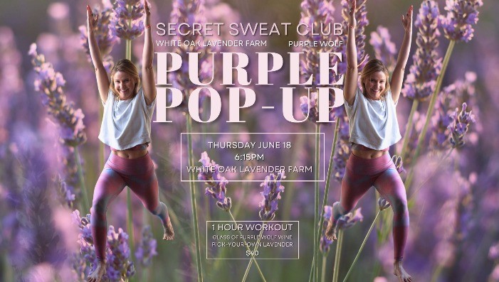 Purple Pop-Up @White Oak