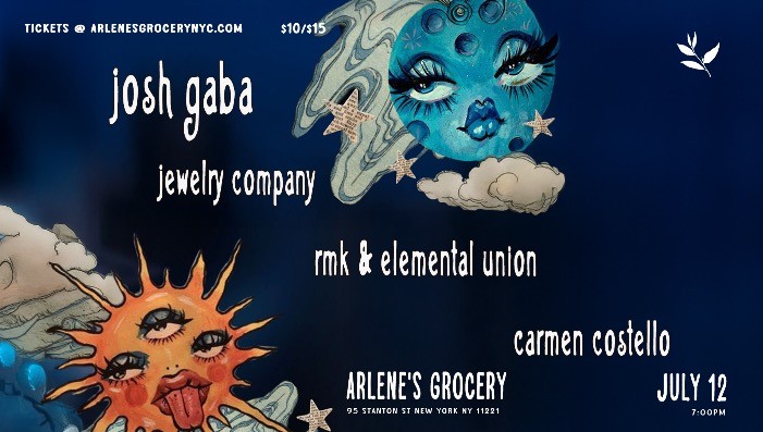 Josh Gaba / Jewelry Company / RMK & Elemental Union / Carmen Costello