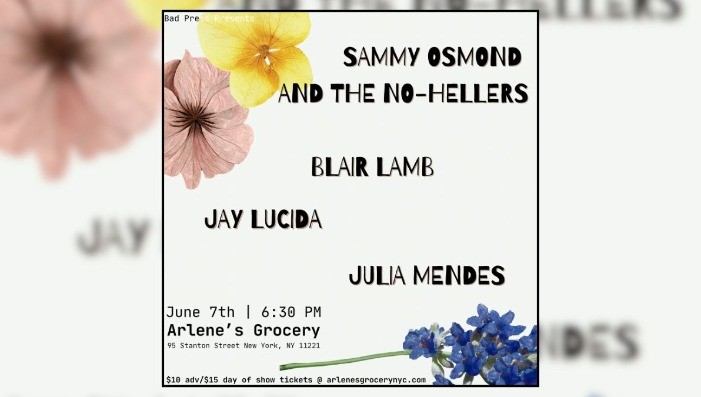 Sammy Osmond and the No-Hellers, Blair Lamb, Jay Lucida, Julia Mendes