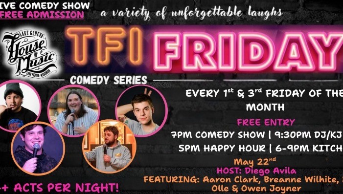 TFI COMEDY SERIES - LIVE w/ host DIEGO AVILA - FREE ENTRY!