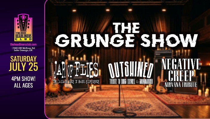 Music of Alice In Chains + Nirvana + Soundgarden - ALL AGES Matinee!!!
